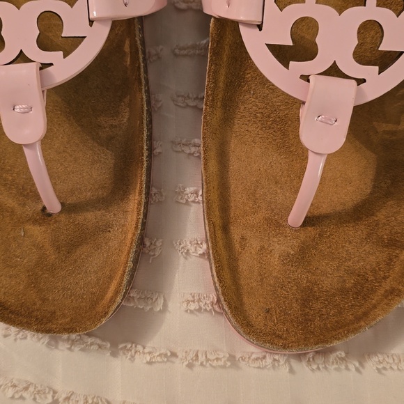 Tory Burch Pink Miller Thong Sandals - Picture 4 of 12